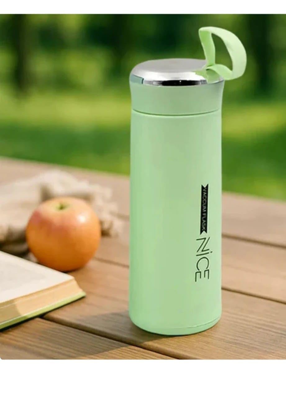 Water Bottle 400 ML Leak Proof Glass Bottle for Daily Water 1 Pc
