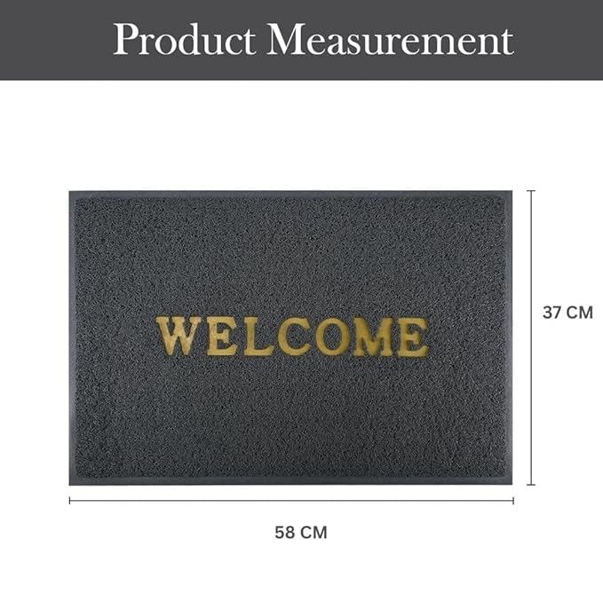 Welcome Door Mat for Home Entrance Outdoor Mat For Bedroom, Living Room (23x15 Inch)