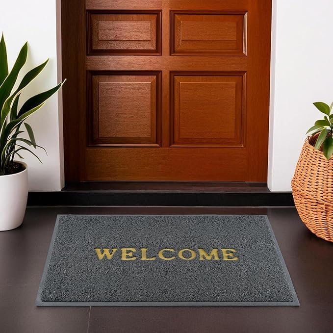 Welcome Door Mat for Home Entrance Outdoor Mat For Bedroom, Living Room (23x15 Inch)