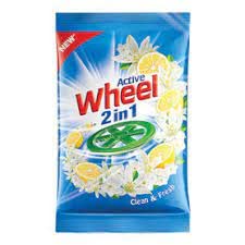 Wheel Active 2 in 1 Detergent Powder,1kg