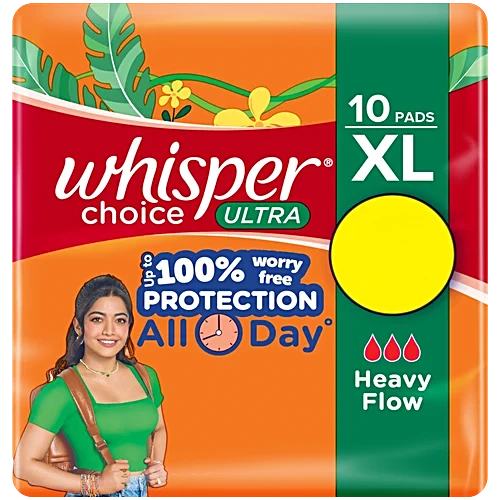 Whisper Choice Ultra Sanitary Pads (10 pcs)