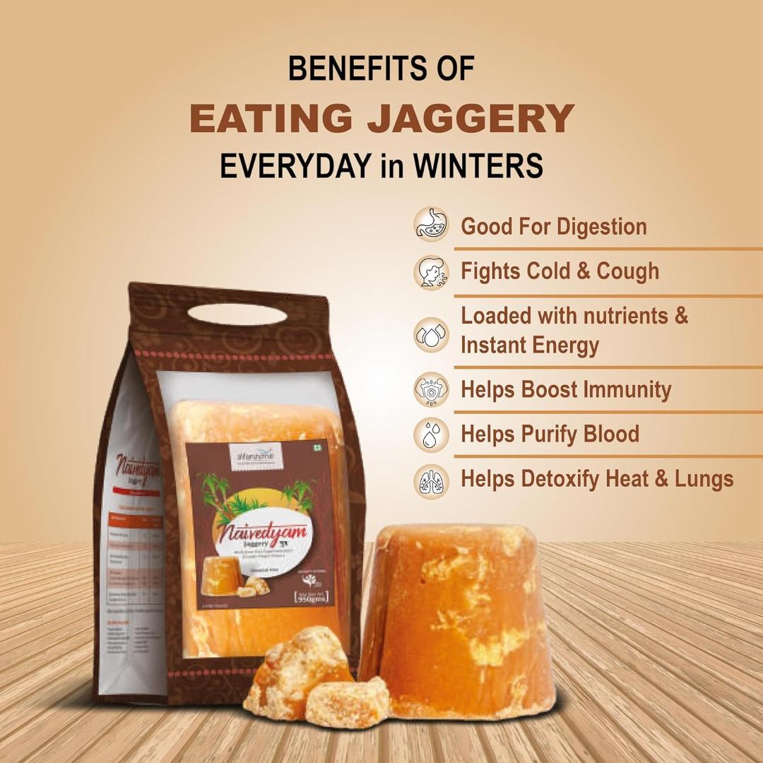 Whole Farm Premium Kolhapuri Jaggery,900g