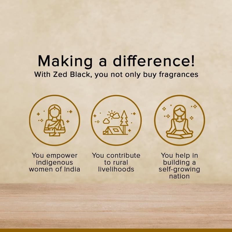 Zed Black 3-in-1 Incense Sticks / Agarbatti
