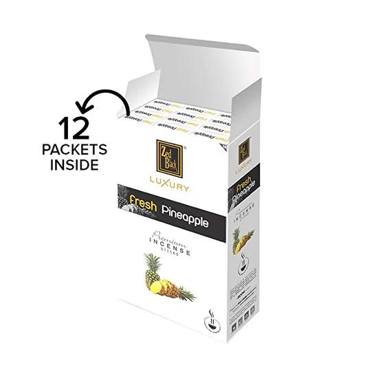 Zed Black Premium Incense Sticks / Agarbatti (Fresh Pineapple)