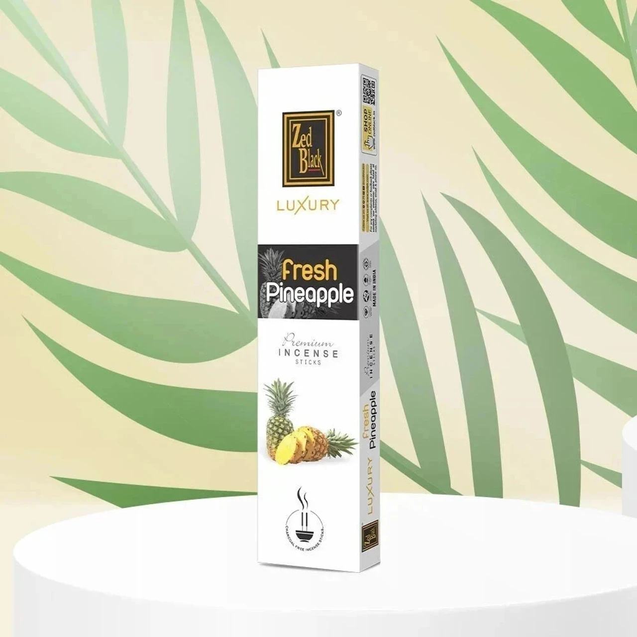 Zed Black Premium Incense Sticks / Agarbatti (Fresh Pineapple)